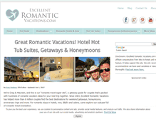 Tablet Screenshot of excellent-romantic-vacations.com